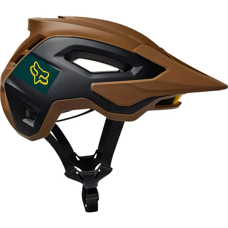 Fox Speedframe Pro Blocked Helmet - Nutmeg-1